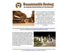 Tablet Screenshot of braunsteinmuehle.de